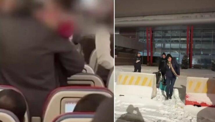 Antalya-Astana seferini yapan uçak yolcuların kavgası nedeniyle Erzurum’a iniş yaptı