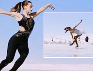 Büyüleyen kuğular nefes kesti!