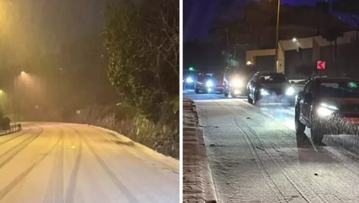 İstanbul’da kar yağışı etkisini arttırdı