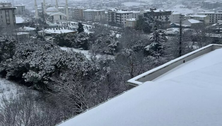 Kar yağışı nedeniyle İstanbul’da 4 ilçede okullar tatil edildi