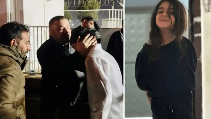 Narin cinayeti davasında tahliye edilen 2 ismi alınlarından öperek karşıladılar