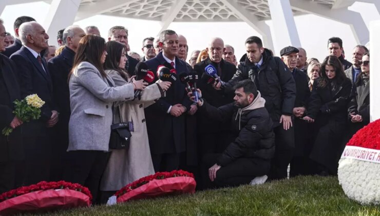 Özel, Baykal’ın mezarı başında söz verdi: 2 yıl içinde iktidar olacağız