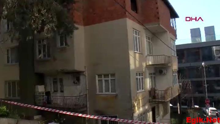 Pendik’te duvarlarından ses gelen 4 katlı bina tahliye edildi