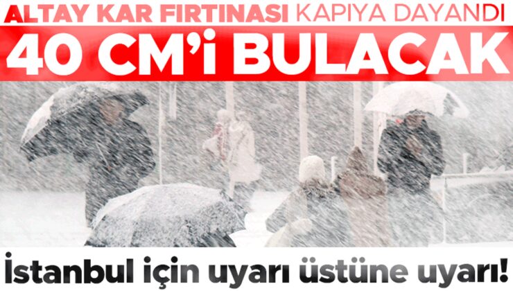 Son dakika: İstanbul’da beklenen kar yağışı başladı! Orhan Şen: Zorunda olmadıkça dışarı çıkmayın! Okullar tatil olacak mı?