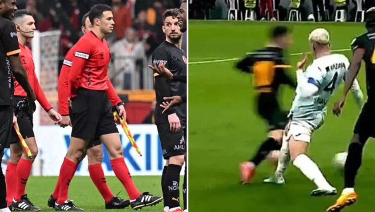 TFF, yarıda kalan Galatasaray-Adana Demirspor maçının VAR kayıtlarını yayınladı