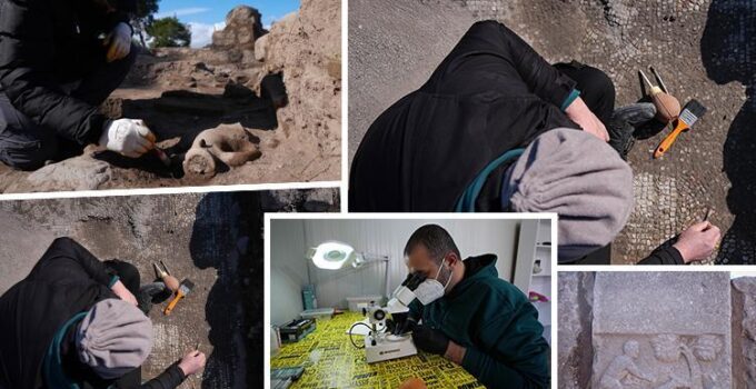 Zengin ve prestijli kişiler kullanmış | İzmir’de muhteşem keşif: Çalışmalar başlatıldı, yüzde 20’si ortaya çıkarıldı