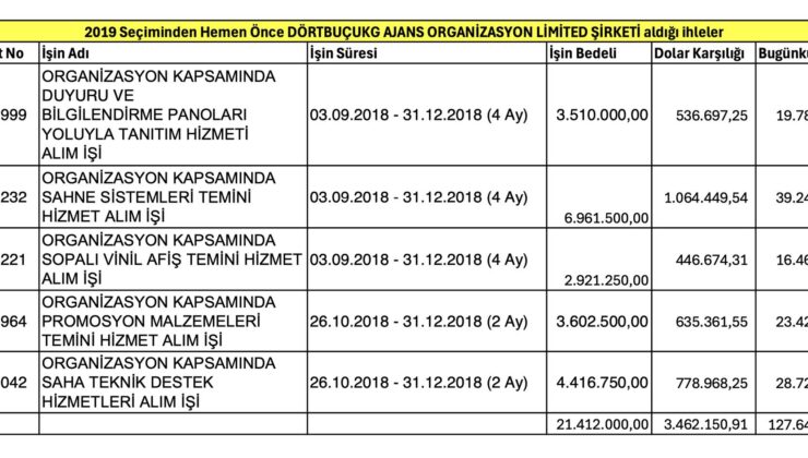 Serdar Haydanlı’nın 3,5 Milyon Dolarlık İhale Bağlantısı Ortaya Çıktı