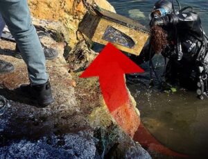 Avcılar’da denizin dibinde temizlik yapıldı, çıkan malzeme ekipleri şaşkına çevirdi