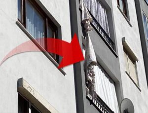 Çarşafları birbirine bağlayıp inmeye çalıştı: 19 yaşındaki genç kız ölümden döndü