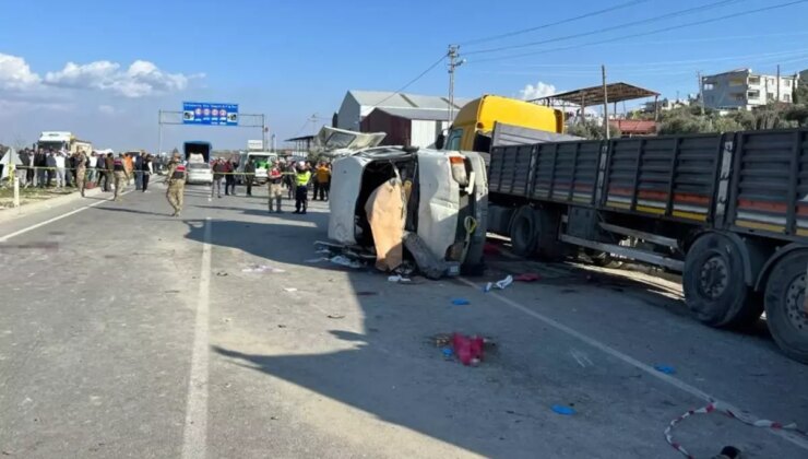 Hatay’da katliam gibi kaza: 6 ölü, 8 yaralı