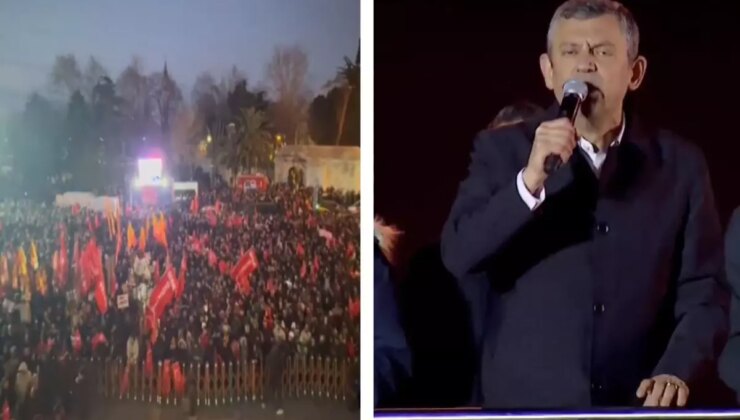 İmamoğlu’nun gözaltına alınmasının ardından Saraçhane’de büyük kalabalık