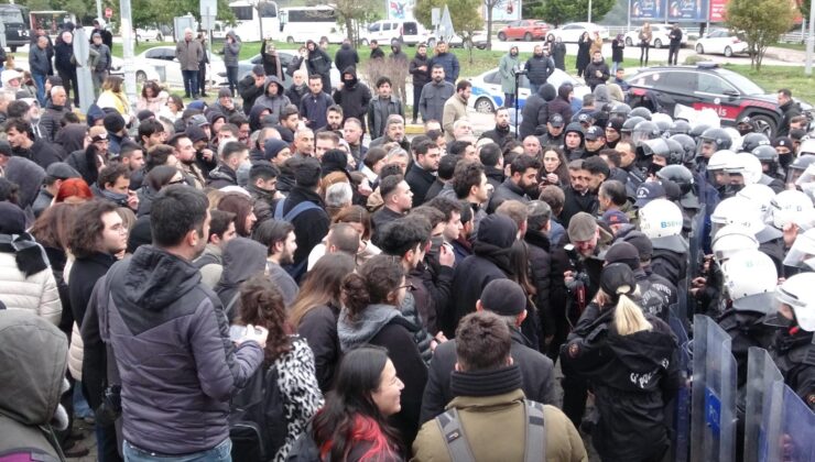 Kocaeli Üniversitesi’ndeki protestoda 6 kişi gözaltına alındı