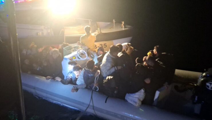 Muğla açıklarında operasyon: 97 göçmen 3 göçmen kaçakçısı yakalandı