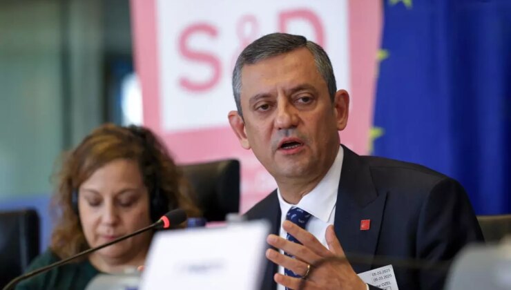 Özgür Özel, Avrupa Parlamentosu’nda konuştu: Başkaldırıyoruz