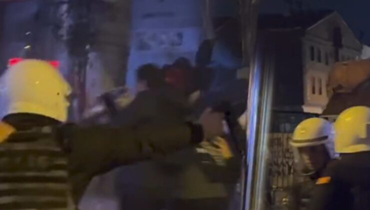 Polis şiddeti polisi bile isyan ettirdi! Bu görüntüler geceye damga vurdu