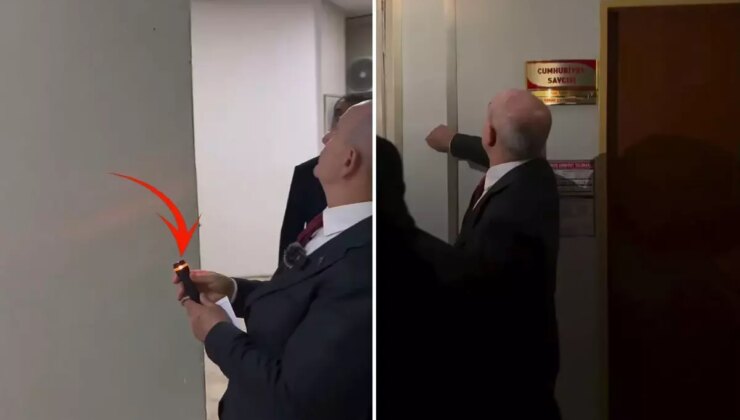 Belediye başkanının binalara yaptığı “sağlamlık” testi pes dedirtti