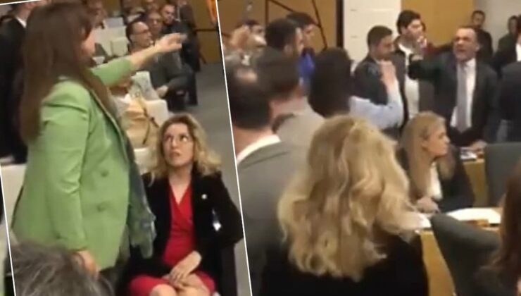 Belediye meclisinde kavga çıktı: ‘Başkana parmak sallayamazsın, elini kırarım senin!’