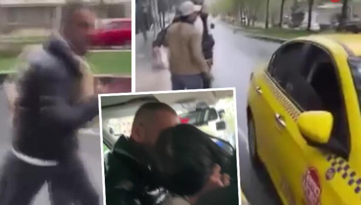 Esenyurt’ta taksici müşterisine dehşeti yaşattı