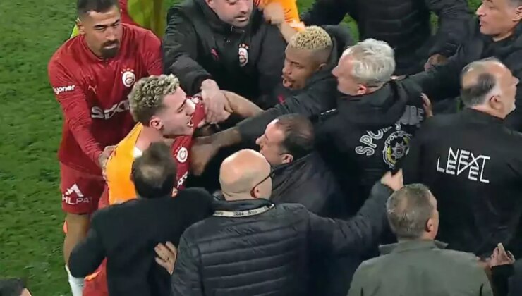 Fenerbahçe-Galatasaray mücadelesinde ortalık karıştı! Dev derbide 4 kırmızı kart çıktı
