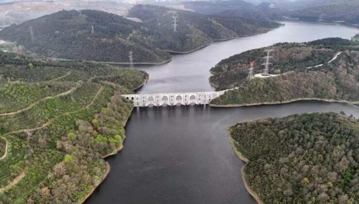 İstanbul’daki barajlarda doluluk oranı yüzde 82’ye yükseldi