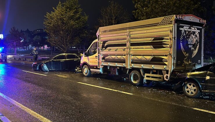 Kütahya’da zincirleme kaza: 5 yaralı