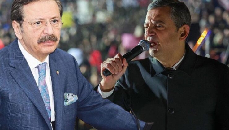 Özgür Özel’den Rifat Hisarcıklıoğlu’na tepki: ‘Koskoca kurumu düşürdüğün hale bak’