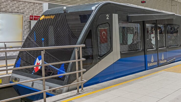 Taksim-Kabataş Füniküler Hattı’nda seferler durduruldu