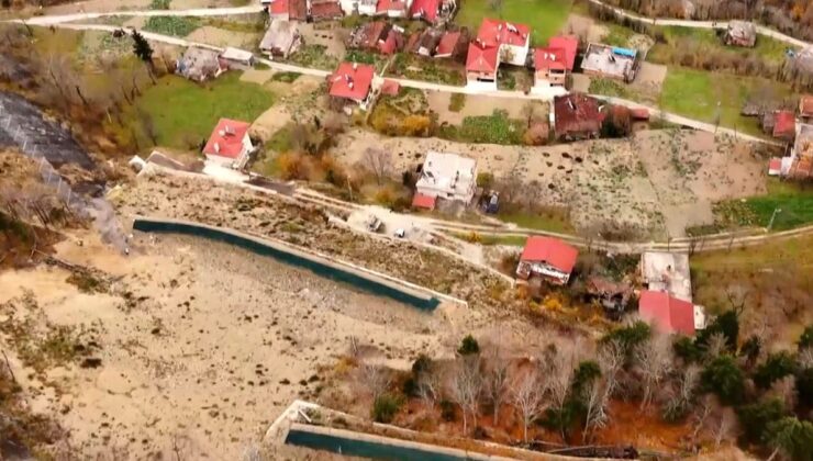 Trabzon’da 80 konutu gabion duvarı koruyacak