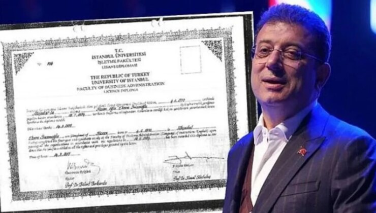 Diplomayı iptal eden rektör açıkladı: İmamoğlu’nun adresini bulamamışlar!
