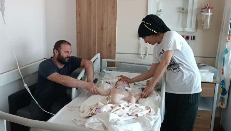 2 yaşında ama 16 ameliyat geçirdi! Baba ‘Yenidoğan Çetesi’ni işaret etti