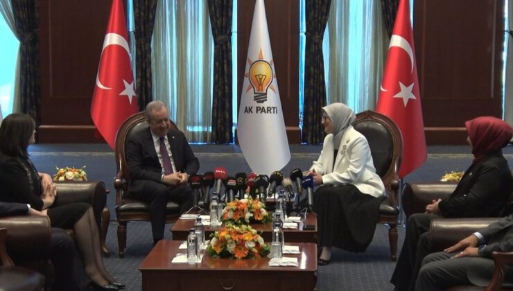 AKP ve MHP heyeti bayramlaşmasında Özel’i hedef aldılar