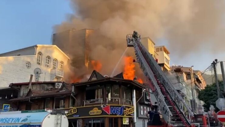 Bursa’da lokantada yangın