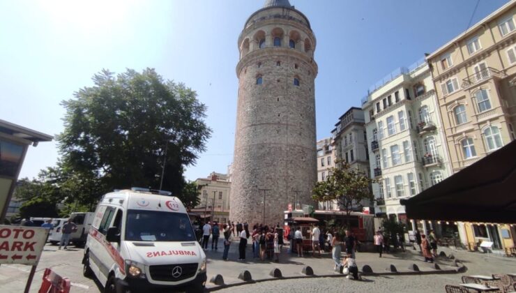 Galata Kulesi’nden düştü! 22 yaşındaki genç hayatını kaybetti