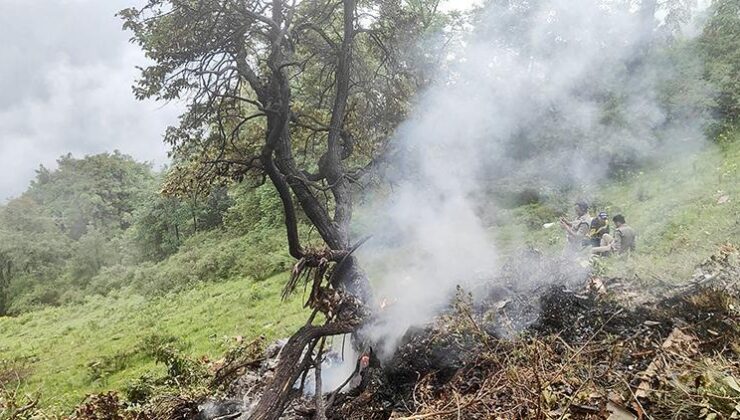 Hindistan’da helikopter kazası: 7 kişi hayatını kaybetti