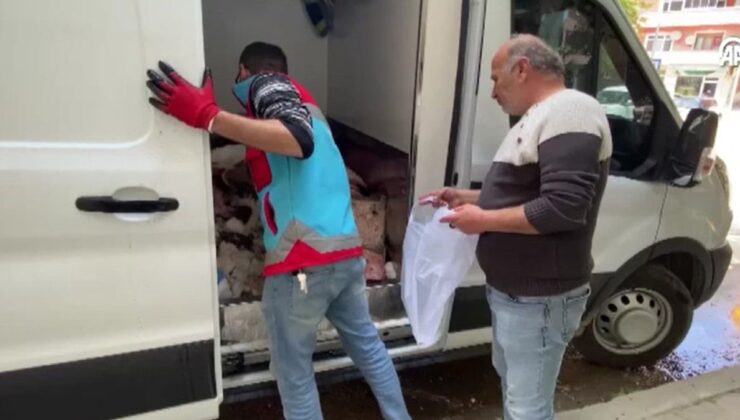 Kaçak avlananlardan toplanılanlar vatandaşa ücretsiz dağıtıldı