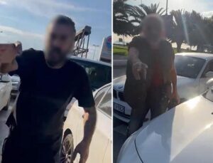 Maltepe’de kadın sürücüye dehşeti yaşattı! Telefonu yüzüne fırlattı