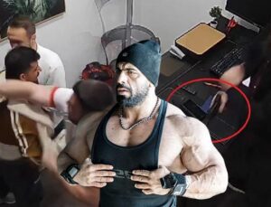 Milli sporcuya makam odasında öldüresiye dayak! Silah çekti, korumalarına ‘vur’ emri verip dövdürdü