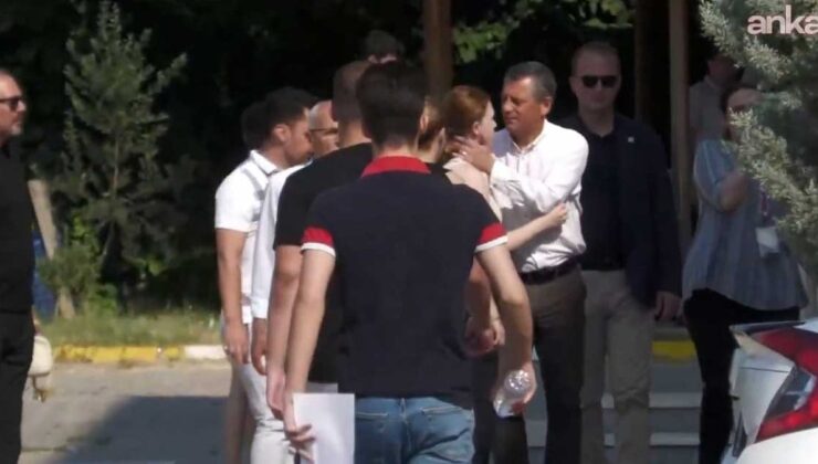 Özgür Özel, Ferdi Zeyrek’in kızını sınav sabahı yalnız bırakmadı