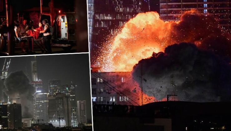 Son dakika… İran İsrail’i kalbini vurdu! İsrail genelinde şiddetli patlama sesleri: 15 dakika içinde üç salvo füze