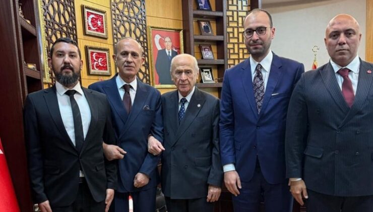 13 yıldır hapisteydi, Bahçeli’yi ziyaret etti