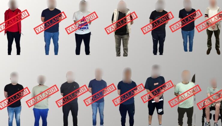 13’ü kırmızı bültenle aranan 15 suçlu Türkiye’ye iade edildi
