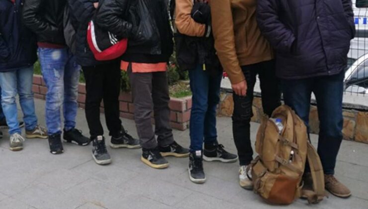 2 ilde 28 düzensiz göçmen yakalandı