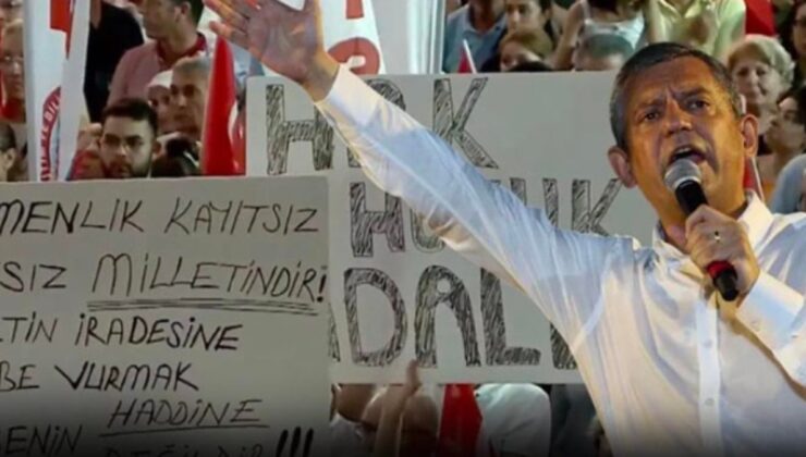 ’32 saatlik görüntü var’ dedi, Manavgat kurgusunu anlattı! CHP lideri Özgür Özel on binlere seslendi
