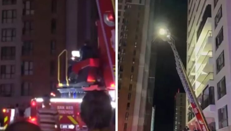 Ankara’da 26 katlı binada korkutan yangın! Çok sayıda kişi mahsur kaldı