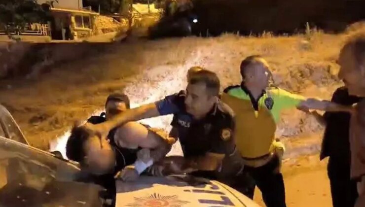 Benzin bidonuyla yakalandı linçten polis kurtardı