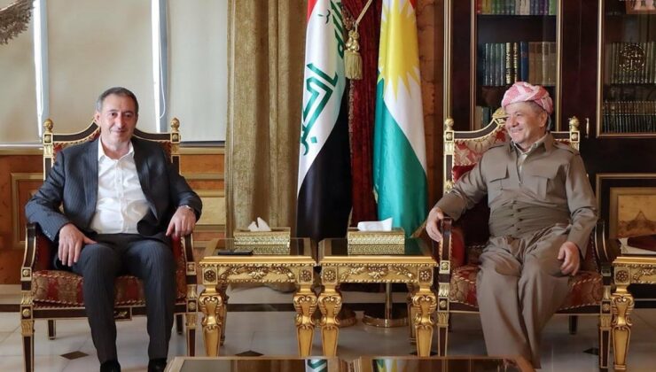 DEM Parti heyeti, Mesut Barzani ile görüştü