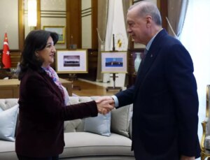 DEM Parti’li Pervin Buldan’dan Cumhurbaşkanı Erdoğan’a teşekkür telefonu