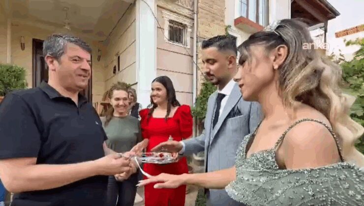 Ev hapsindeki Tutdere nişan yüzüğü taktı