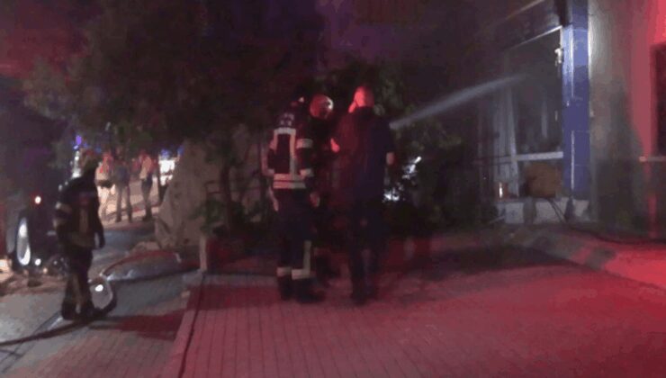 Fırında korkutan patlama: Yangına döndü