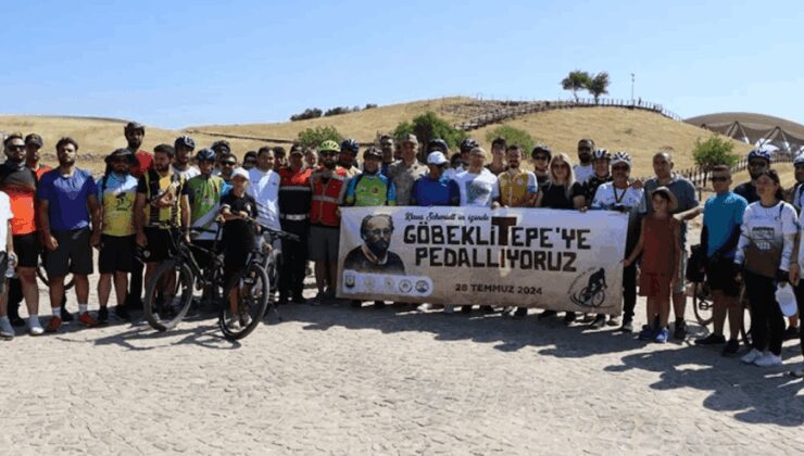 Göbeklitepe’yi insanlık tarihine kazandıran Prof. Dr. Schmidt anısına pedal çevirdiler